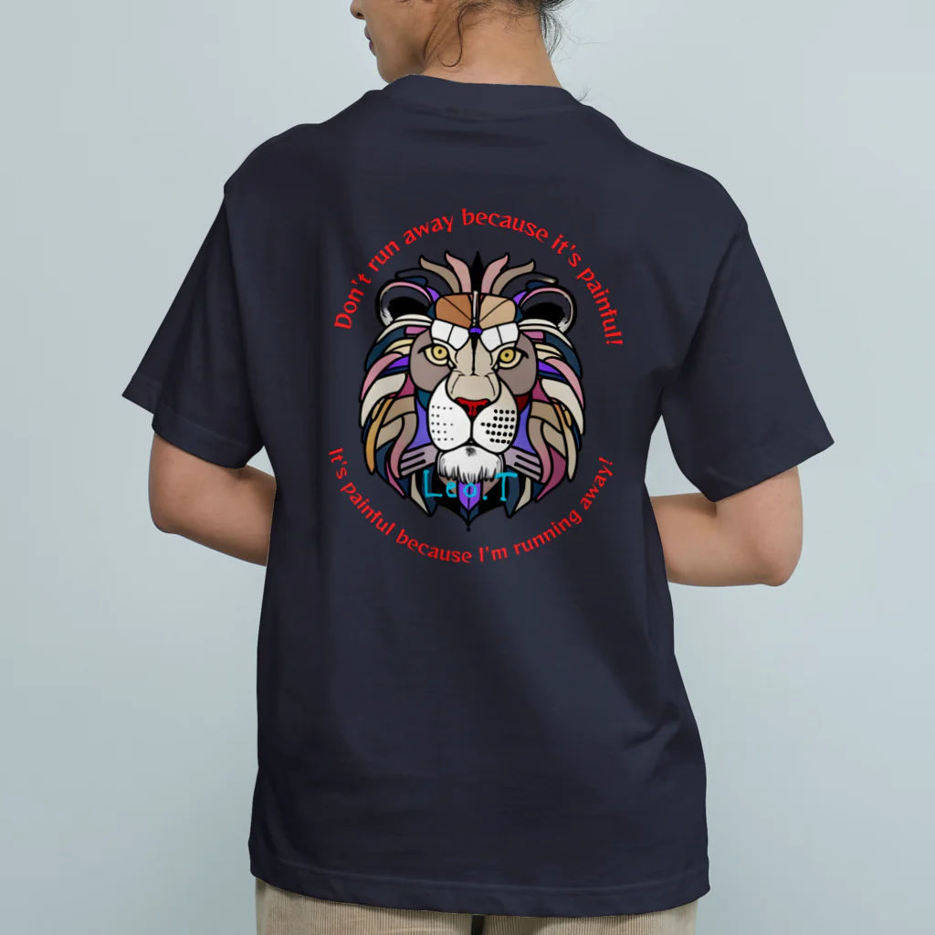 Leo.T Shopのライオンアート　Leo.T Organic Cotton T-Shirt