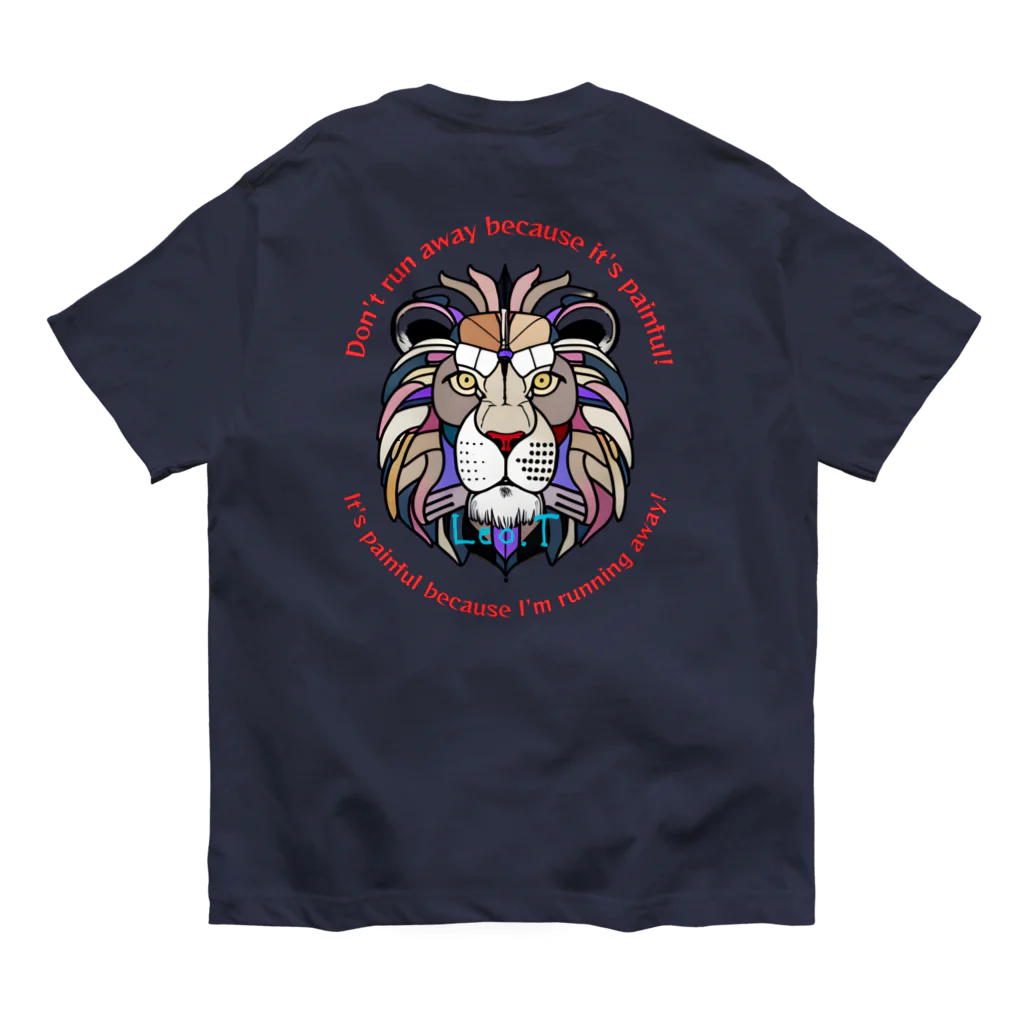 Leo.T Shopのライオンアート　Leo.T オーガニックコットンTシャツ