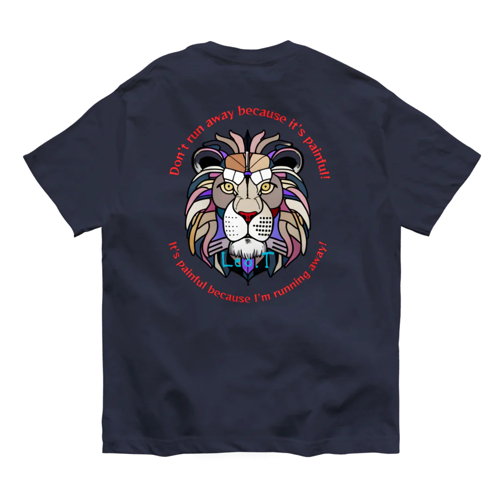 Leo.T Shopのライオンアート　Leo.T Organic Cotton T-Shirt