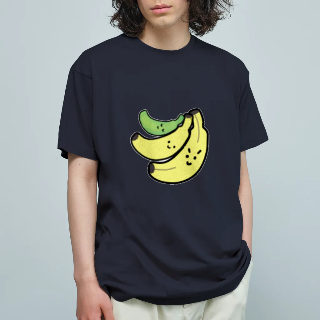 pankodayoのバナナ家族大集合 Organic Cotton T-Shirt