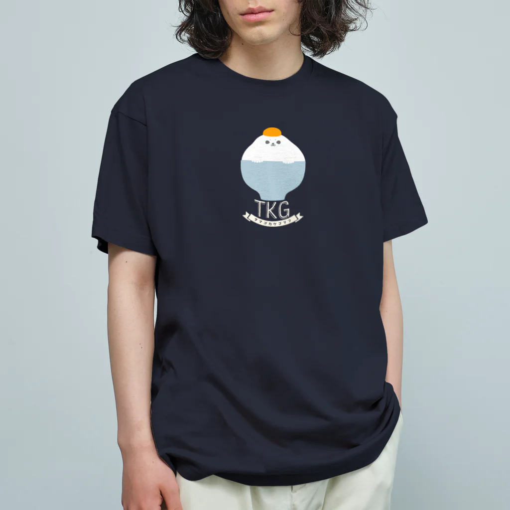 PhocaのTKG （タマゴカケゴマフ） Organic Cotton T-Shirt