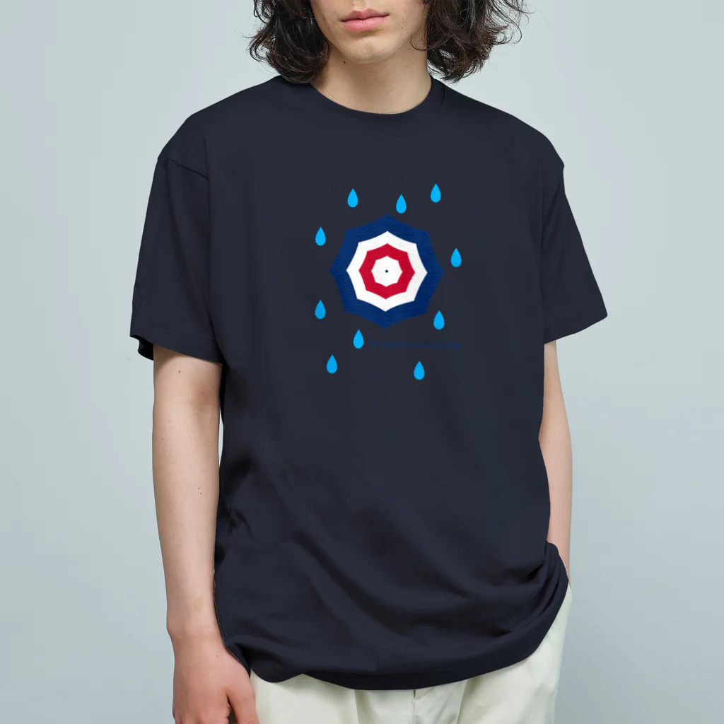 キッズモード某の傘と雨粒 ※TBS金曜ドラマ 石子と羽男~で さだまさしさんがウォシュTシャツを着用して下さってました! オーガニックコットンTシャツ