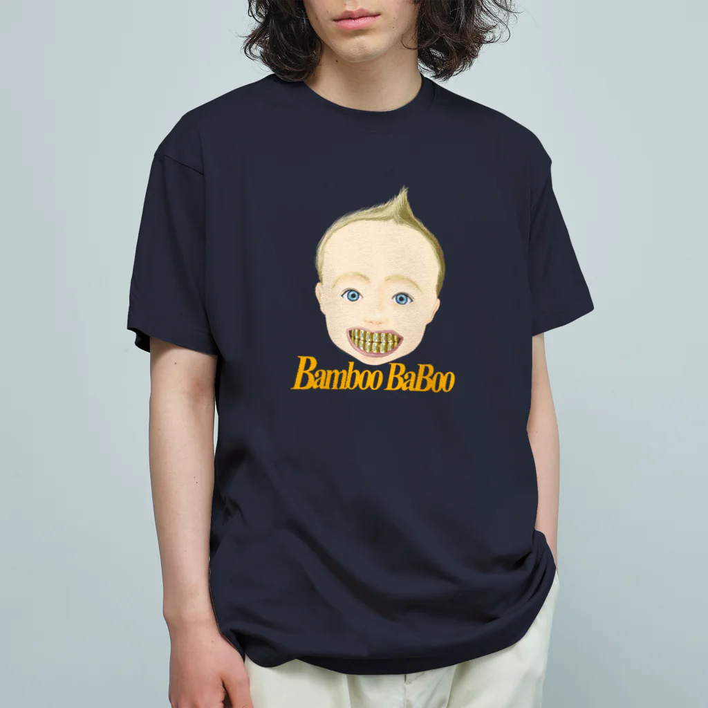 nagaokのBamboo BaBoo！！！ オーガニックコットンTシャツ