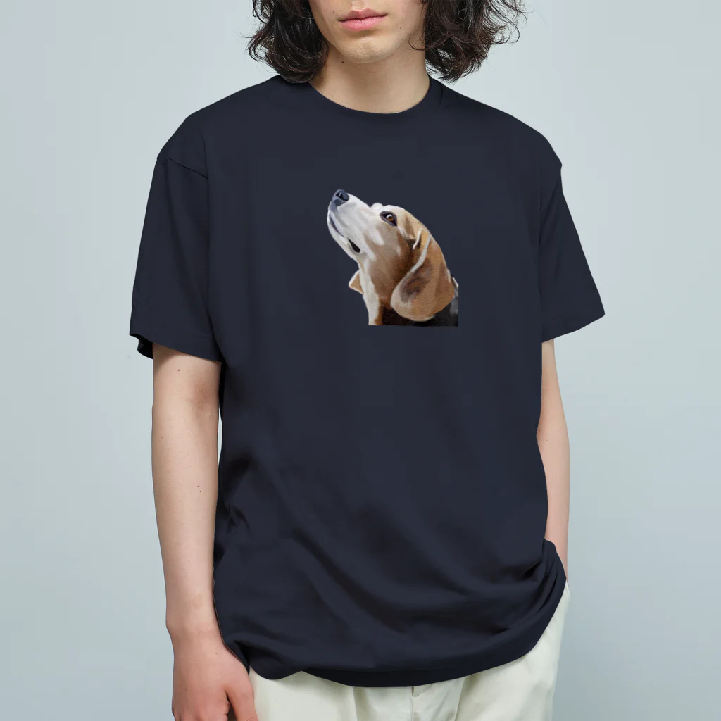 bamchanのまえむき Organic Cotton T-Shirt