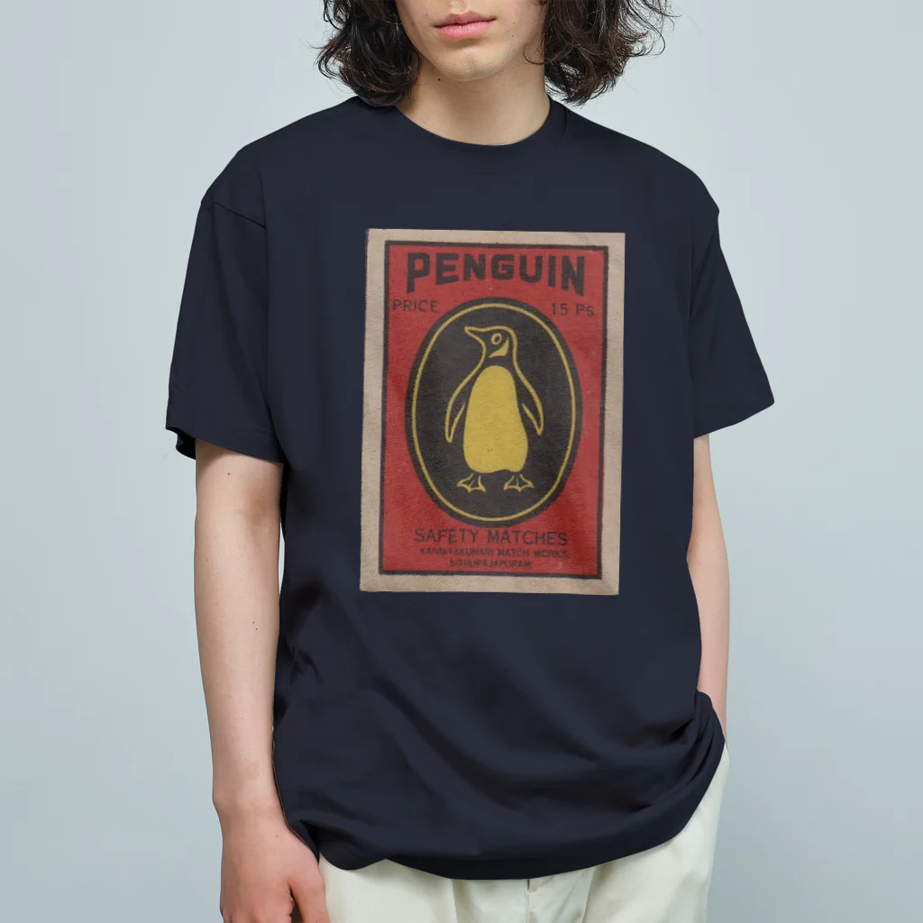 YS VINTAGE WORKSのペンギン penguin オーガニックコットンTシャツ