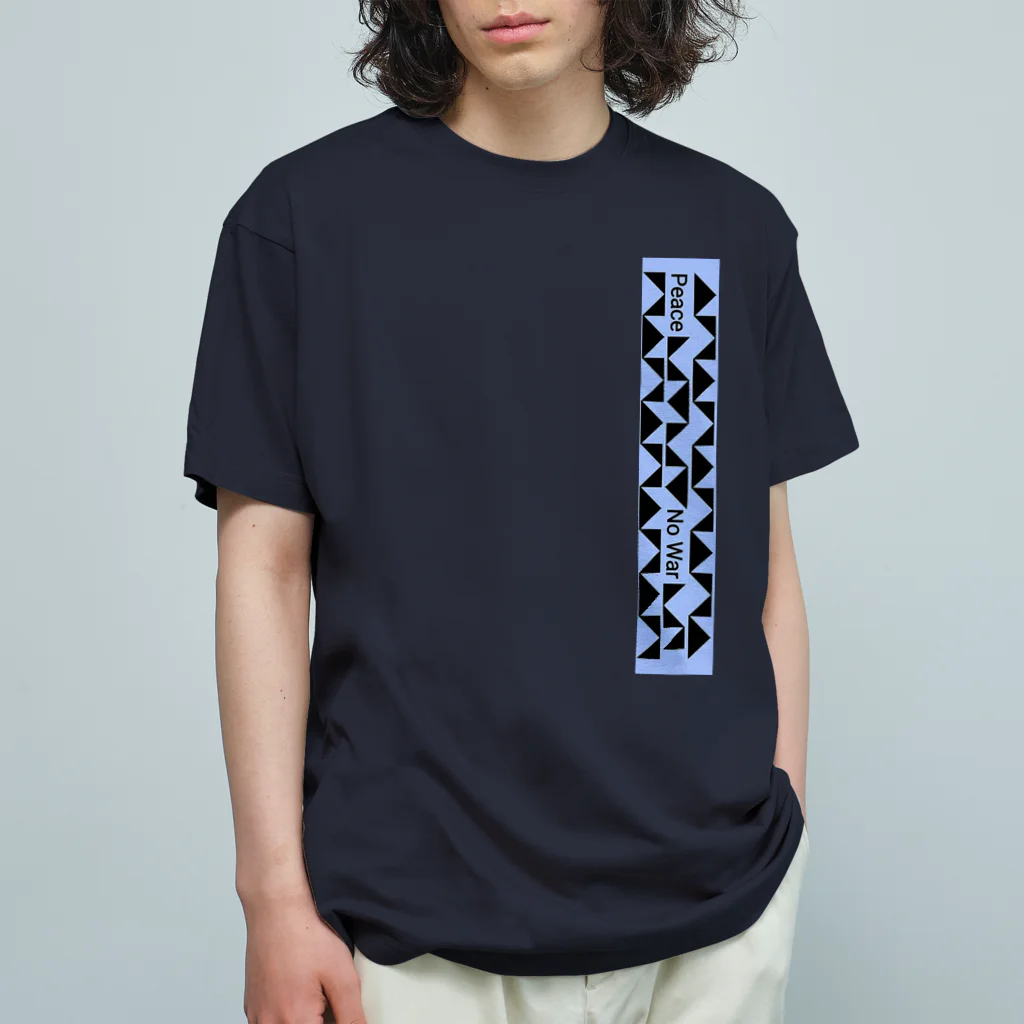 B-MOVIEのpeace & no war 2 オーガニックコットンTシャツ