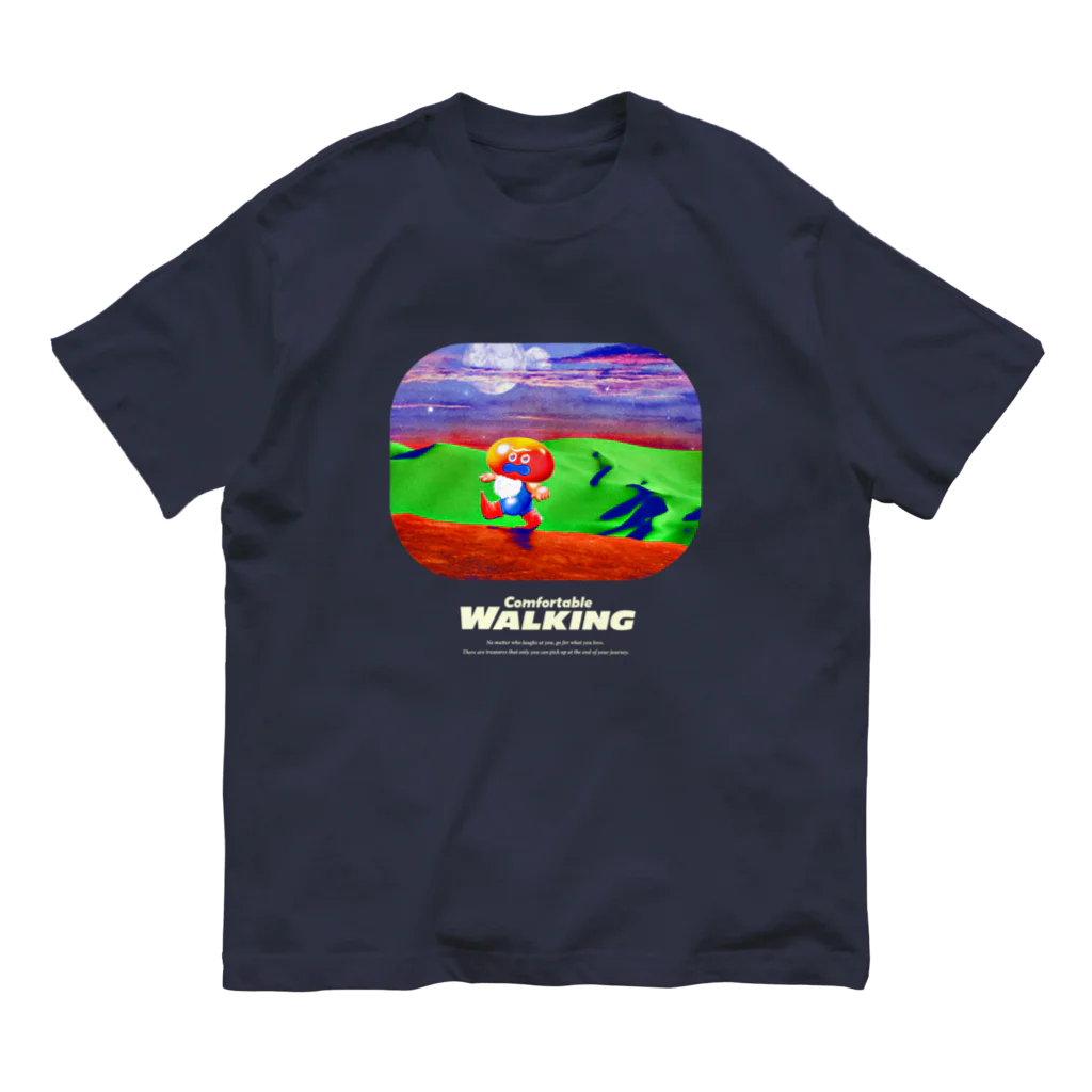 yamaguchi_shunsuke_のComfortable WALKING ー CHILESOCKS FURBEAN ー オーガニックコットンTシャツ