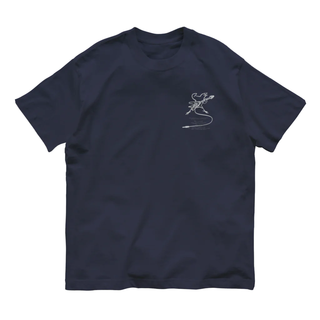 Momi Buncho Lab SHOPのフライングV文鳥 Organic Cotton T-Shirt