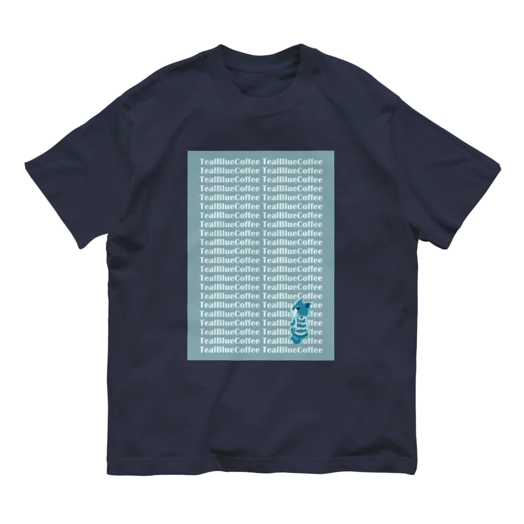 Teal Blue Coffeeのなに？ Organic Cotton T-Shirt