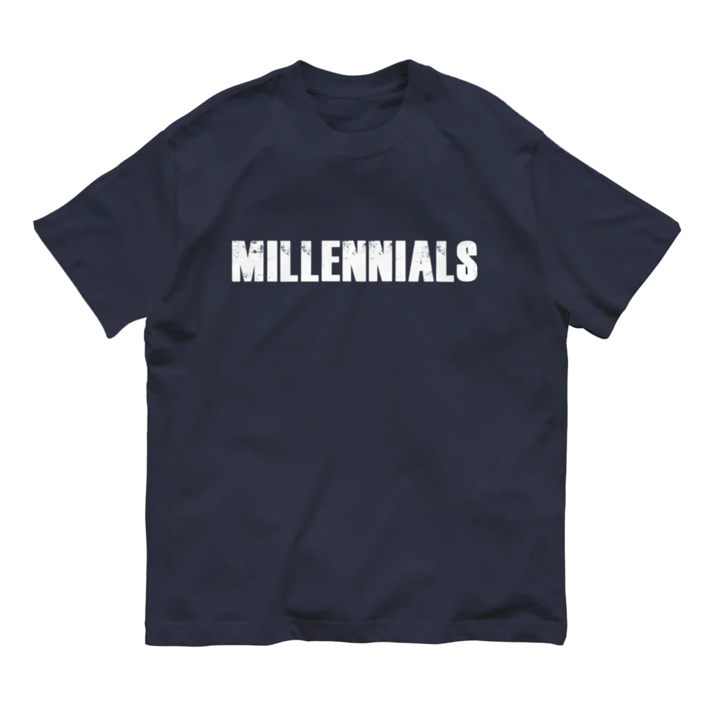 _PEAR_のMillennials ミレニアルズ オーガニックコットンTシャツ