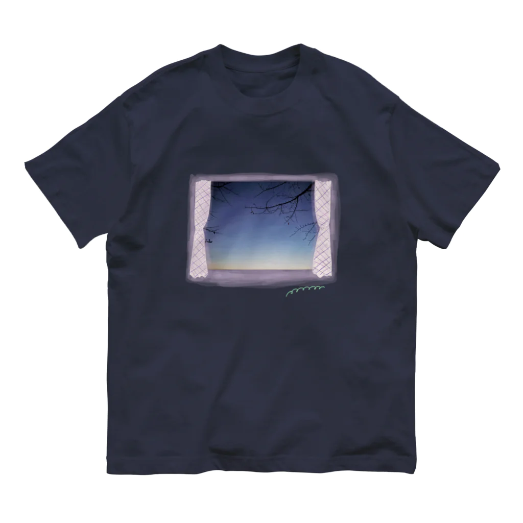 kie Laboratory のgood night オーガニックコットンTシャツ