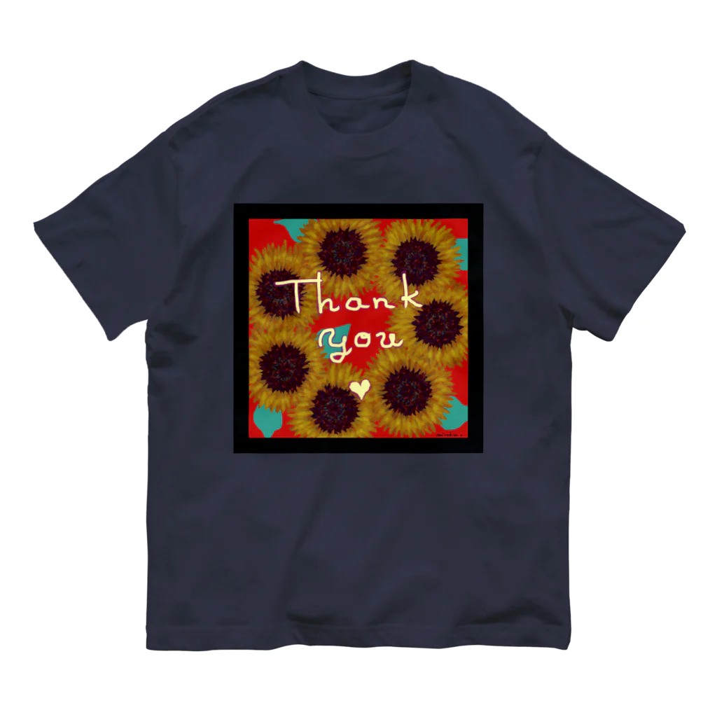 [ DDitBBD. ]の[ Thanks Sunflower ] オーガニックコットンTシャツ