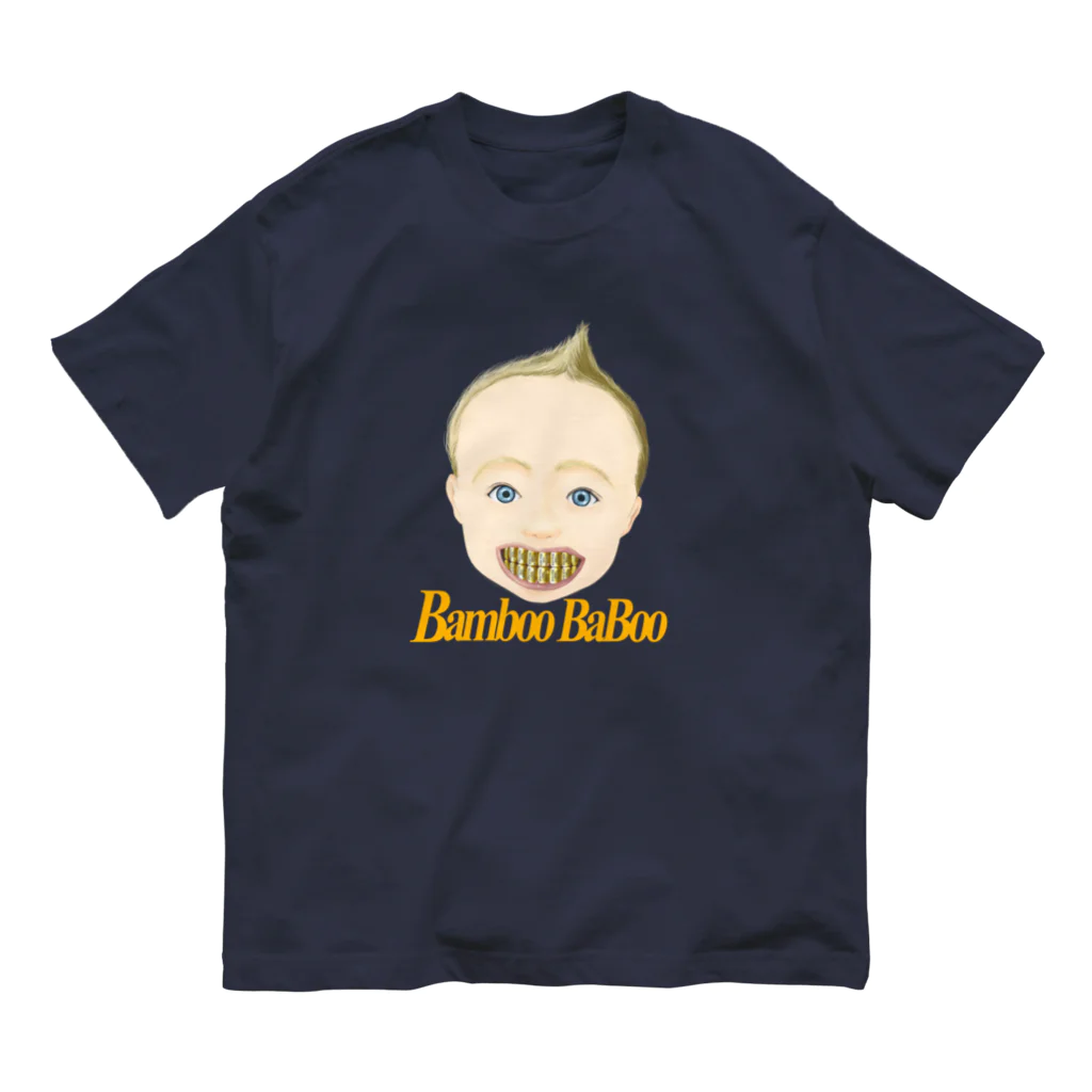 nagaokのBamboo BaBoo！！！ オーガニックコットンTシャツ