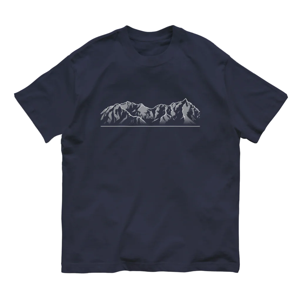 まつのき商店の槍穂高連峰C Organic Cotton T-Shirt