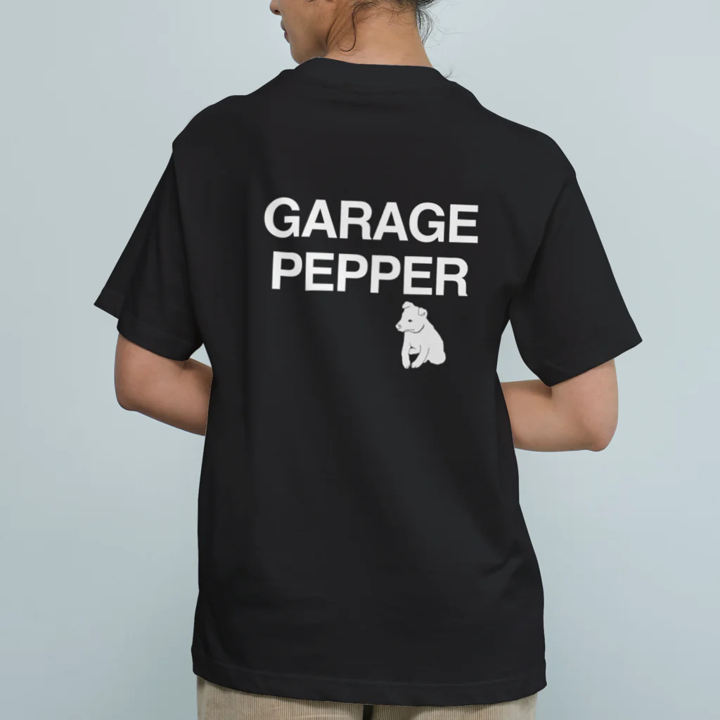 garage_pepperのトレードマーク オーガニックコットンTシャツ