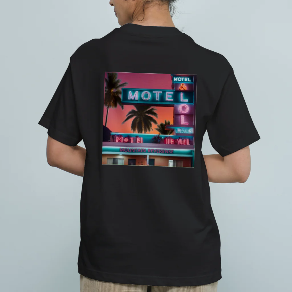 Mountain ReverenseのMountain　Reverense　”MOTEL” オーガニックコットンTシャツ