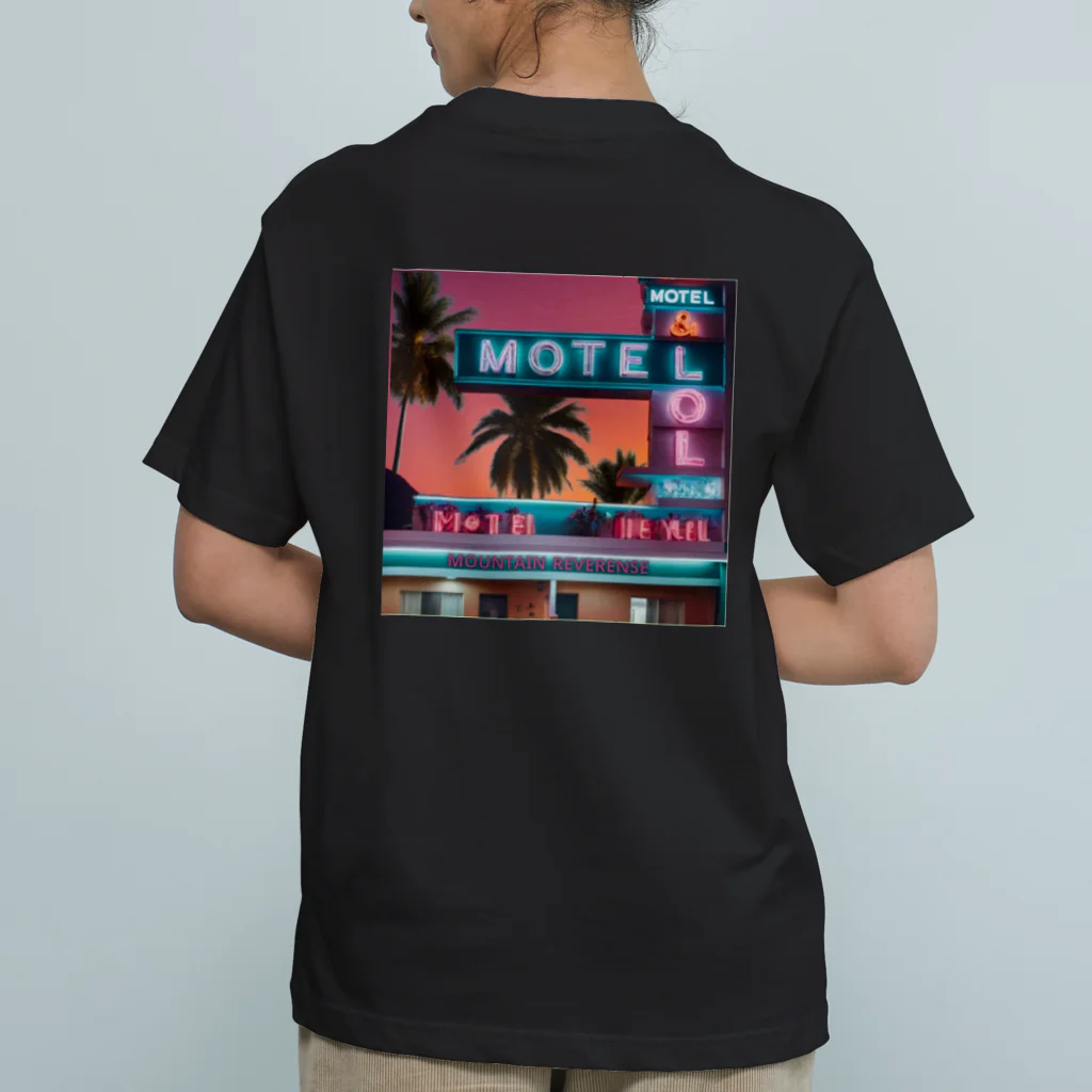 Mountain ReverenseのMountain　Reverense　”MOTEL” Organic Cotton T-Shirt