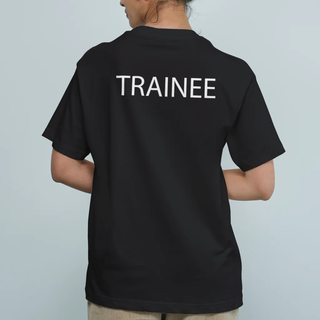 MUGENGEN (ムゲンゲン)のTRAINEE letter WT オーガニックコットンTシャツ