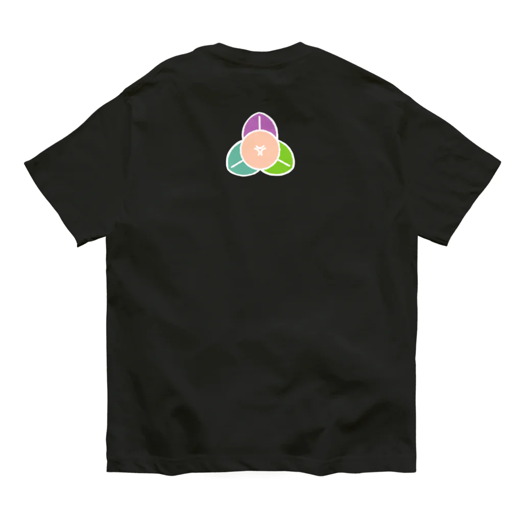 myosaiのオーガニックコットン・タチバナ模様5 Organic Cotton T-Shirt