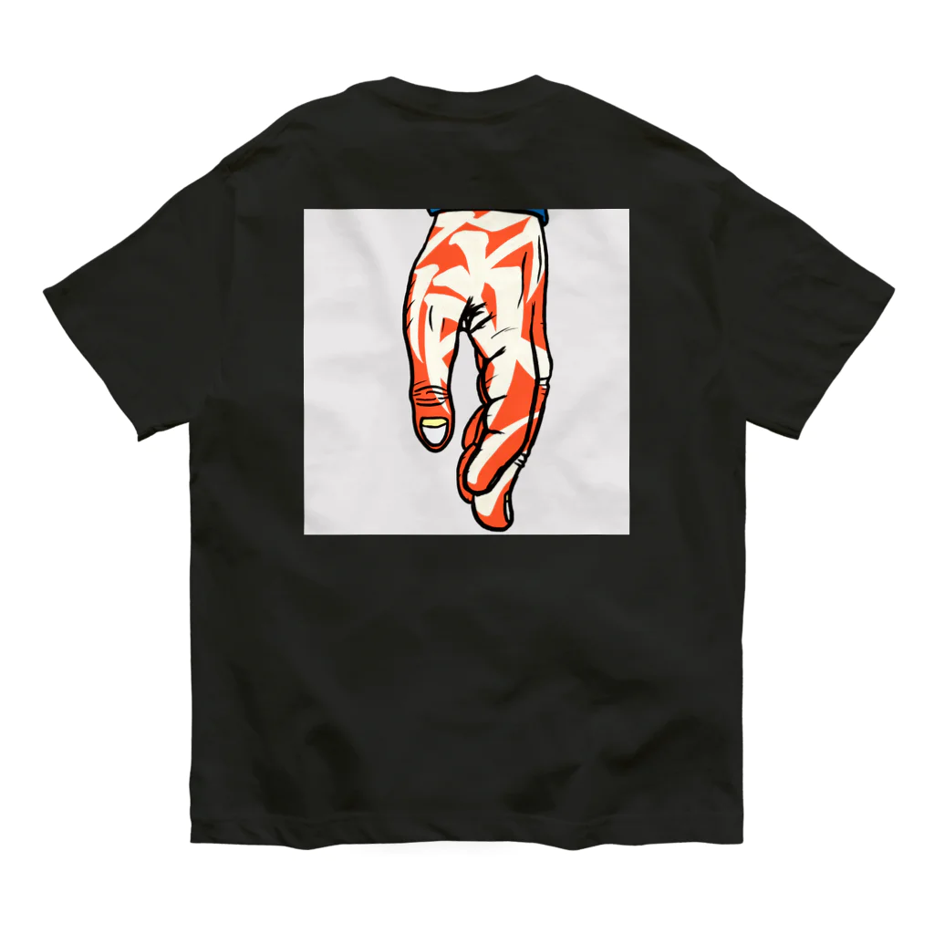 HANDのHAND-02 オーガニックコットンTシャツ