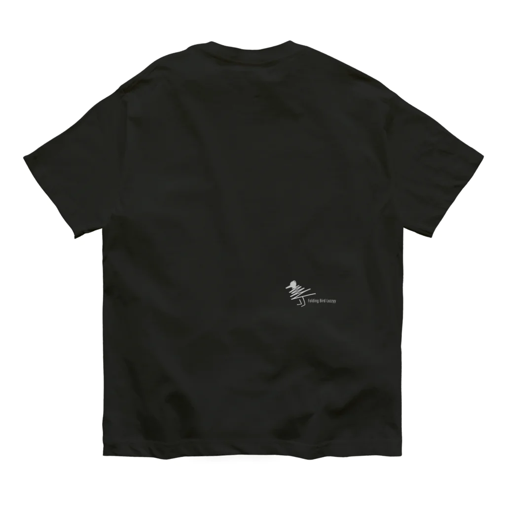 Sami Kawanishiの【背面あり】Folding Bird Lozzyy Organic Cotton T-Shirt
