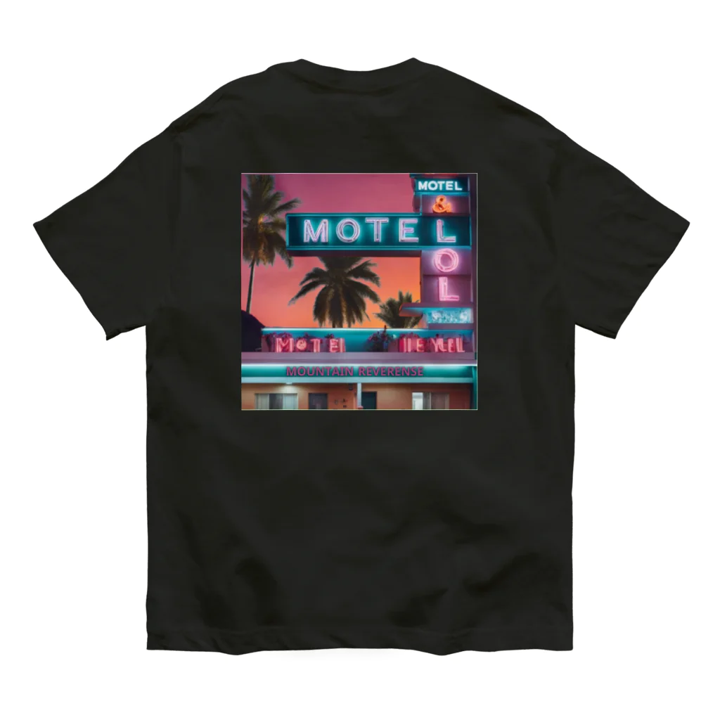 Mountain ReverenseのMountain　Reverense　”MOTEL” オーガニックコットンTシャツ