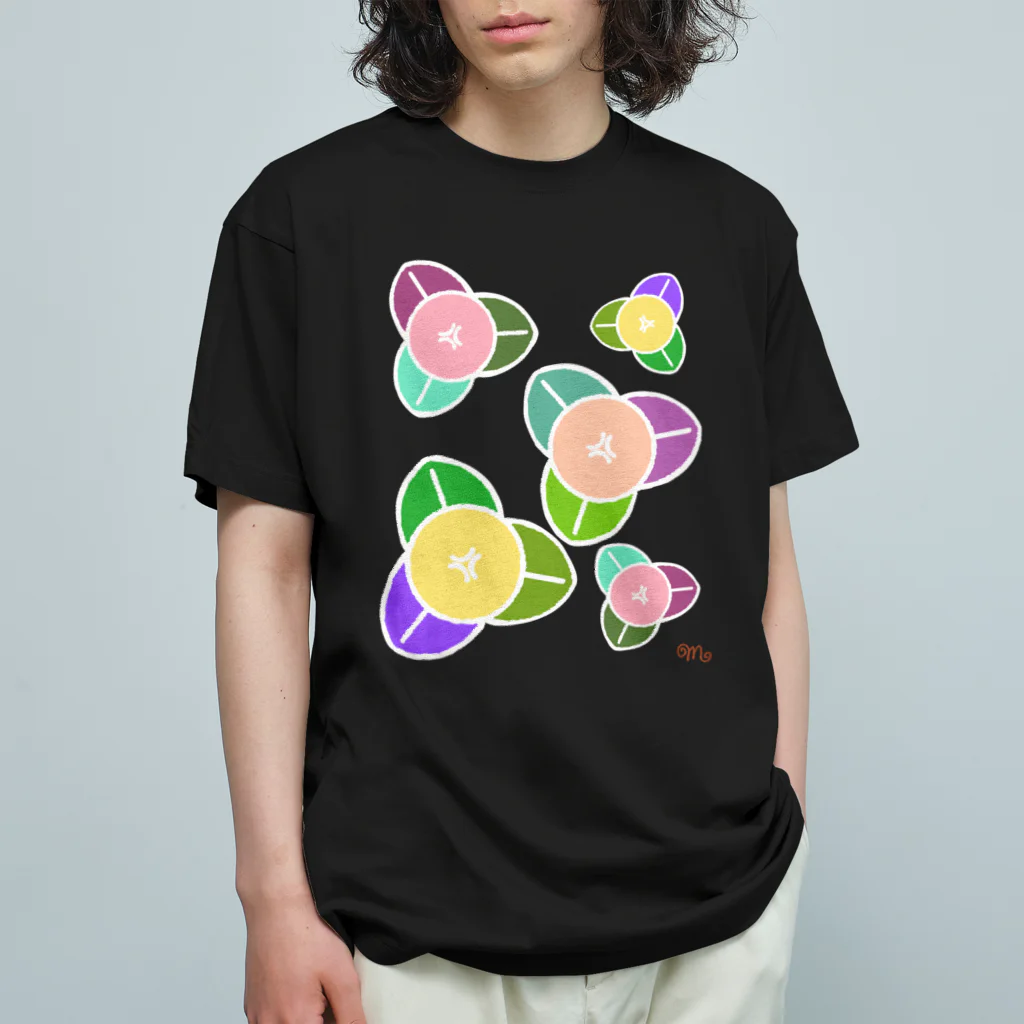 myosaiのオーガニックコットン・タチバナ模様5 Organic Cotton T-Shirt