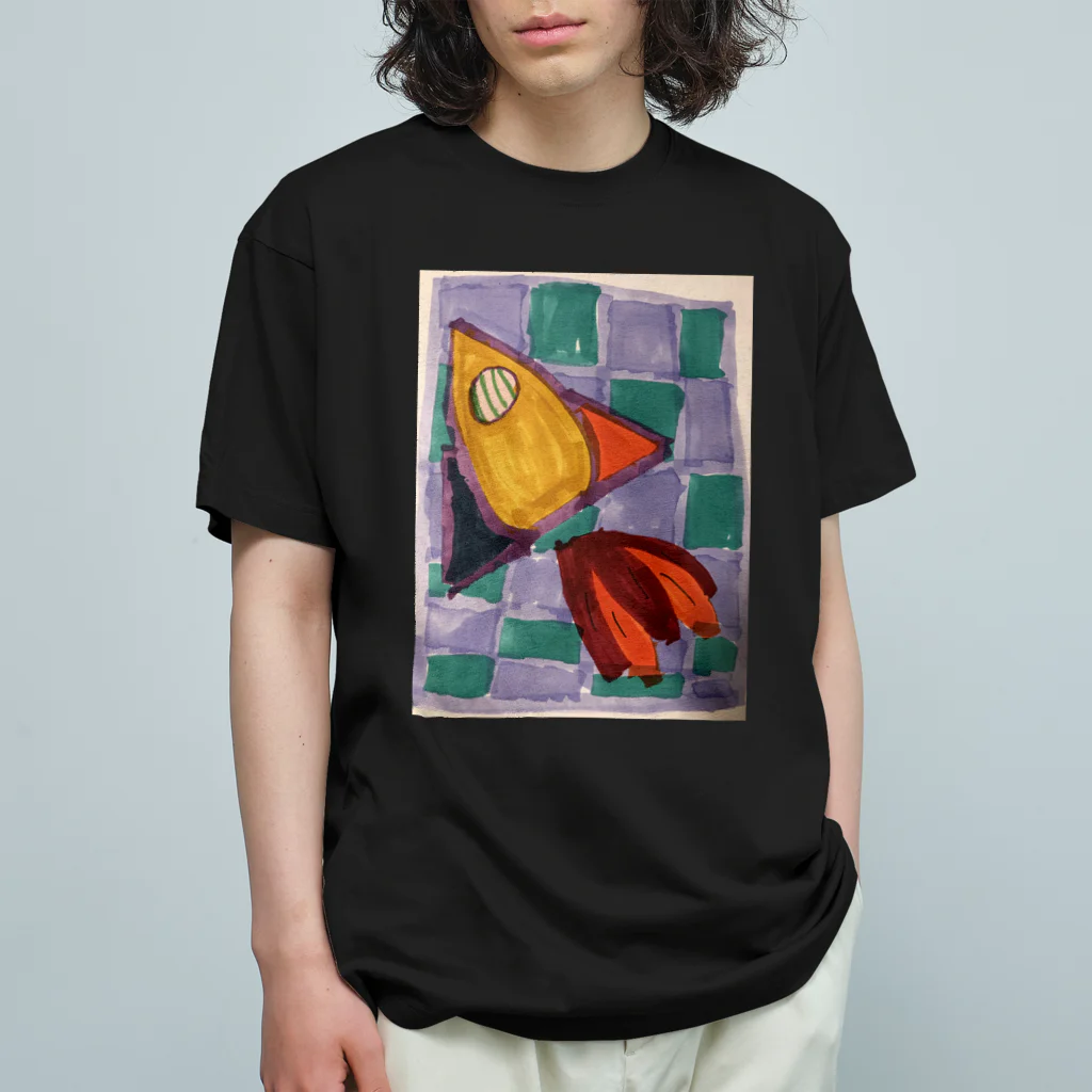 OASISのGo ROCKET オーガニックコットンTシャツ