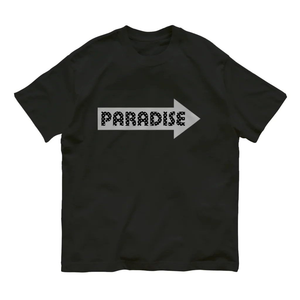 CHERRY VANILLAのPARADISE（arrow A） オーガニックコットンTシャツ