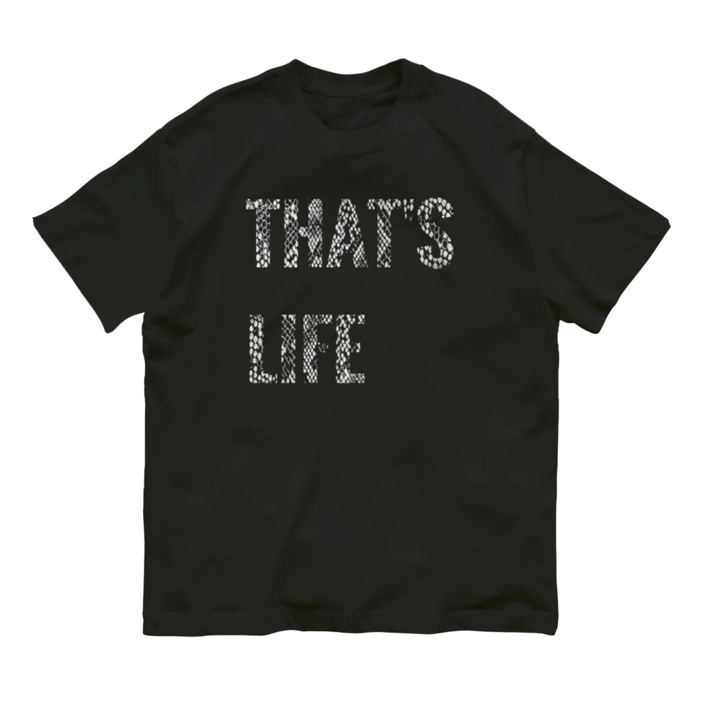 Bootleg Bustersのthat's  life（改） オーガニックコットンTシャツ