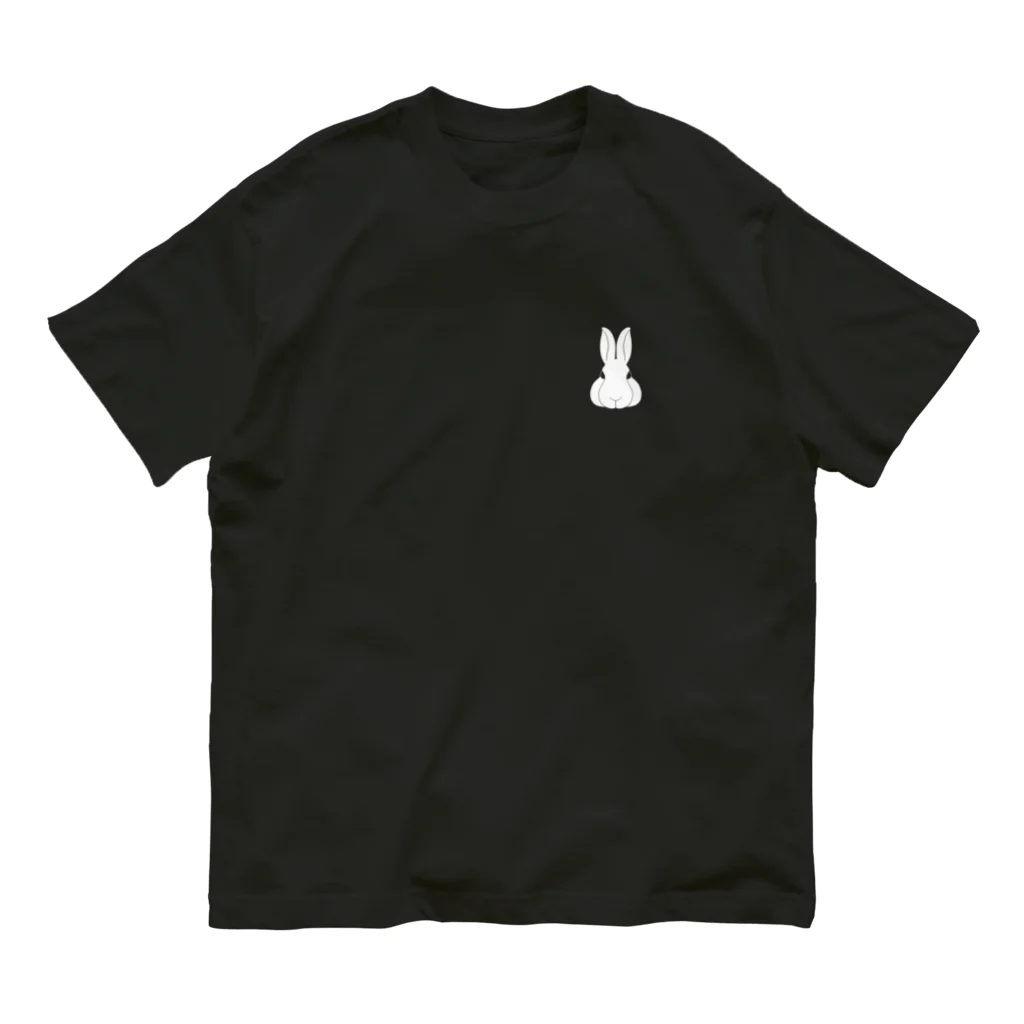 ラルゴのRABBIT(白) オーガニックコットンTシャツ