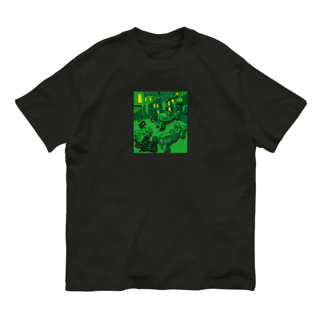 HIGH FIVE Shopのカーレース Organic Cotton T-Shirt