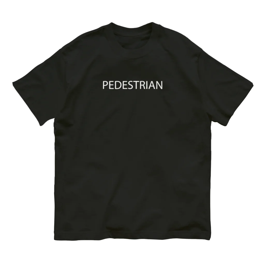 MUGENGEN (ムゲンゲン)のPEDESTRIAN letter WT Organic Cotton T-Shirt