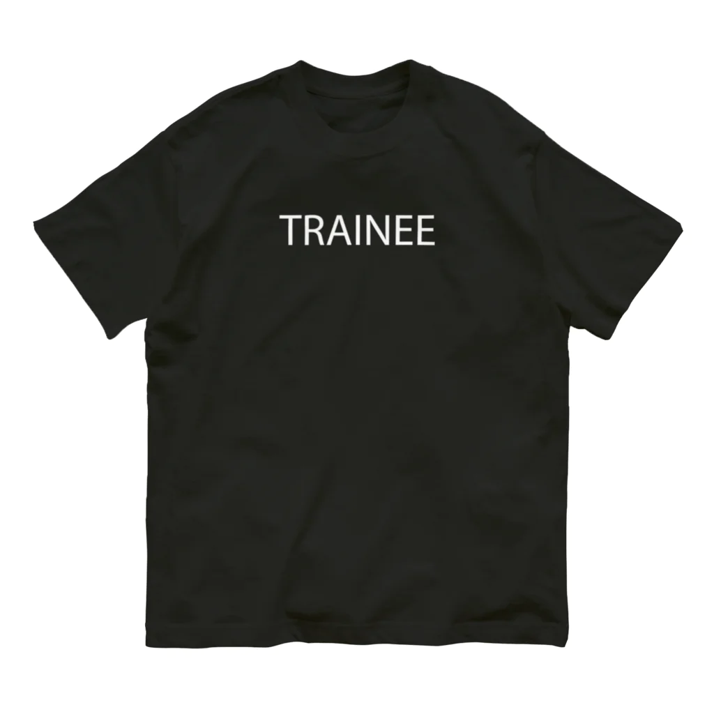 MUGENGEN (ムゲンゲン)のTRAINEE letter WT オーガニックコットンTシャツ