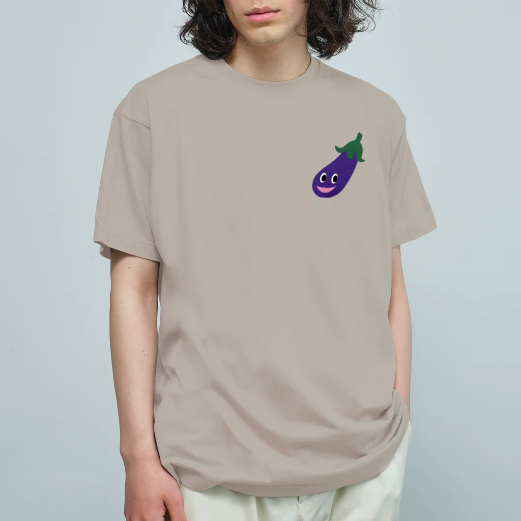 キッズモード某のおナスくん オーガニックコットンTシャツ