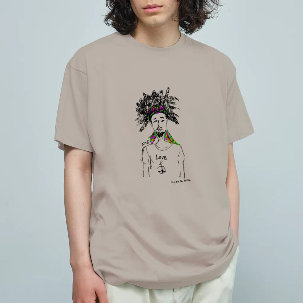 INTI スズリ店 旅するヒッピー雑貨屋さんのTrip Theatres Photographer KAD Organic Cotton T-Shirt