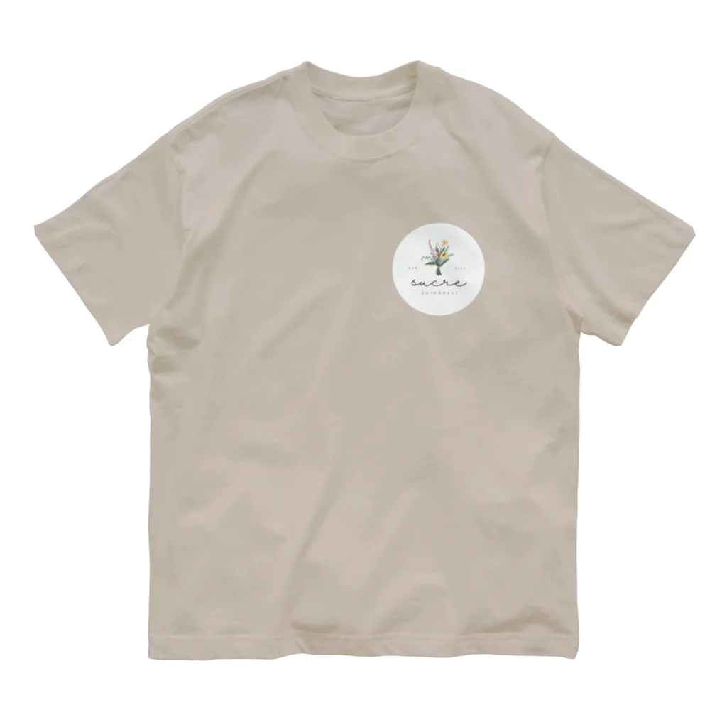 sucre_0824のsucre オーガニックコットンTシャツ