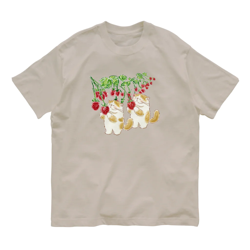 coeur.yu（クードットユー）のいちご狩り③ Organic Cotton T-Shirt