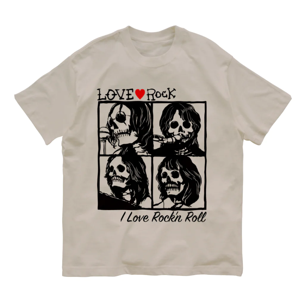 JOKERS FACTORYのLOVE ROCK オーガニックコットンTシャツ