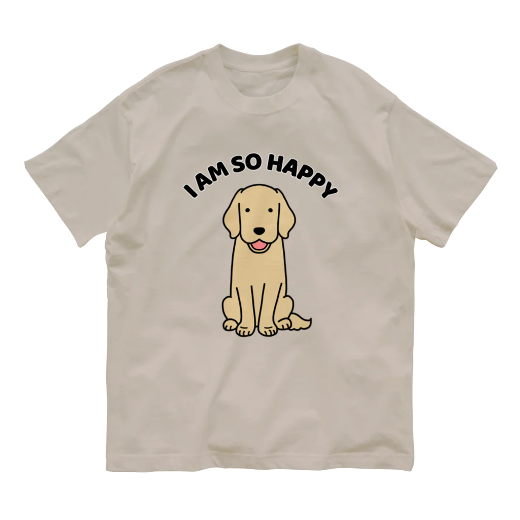 efrinmanのHAPPY オーガニックコットンTシャツ