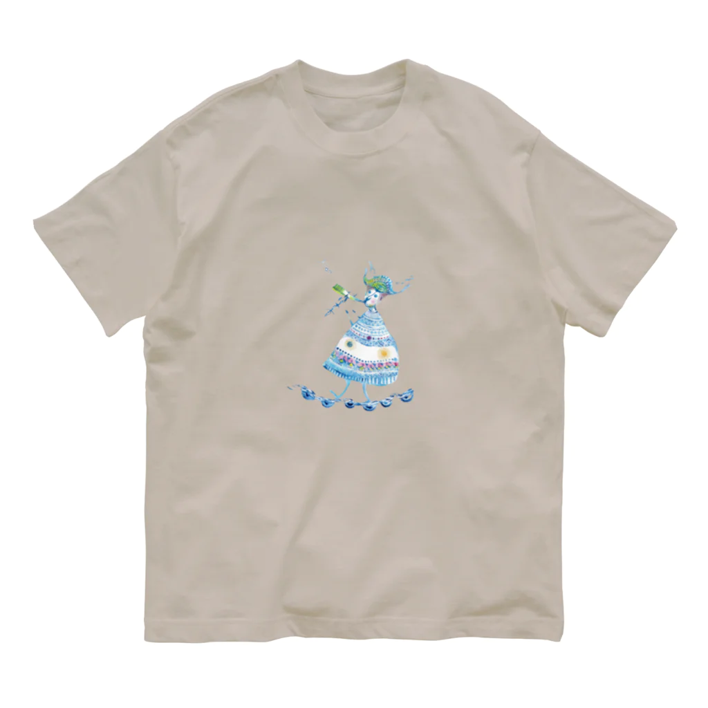 sunya Ω worksの時の使者　ベンヌ オーガニックコットンTシャツ