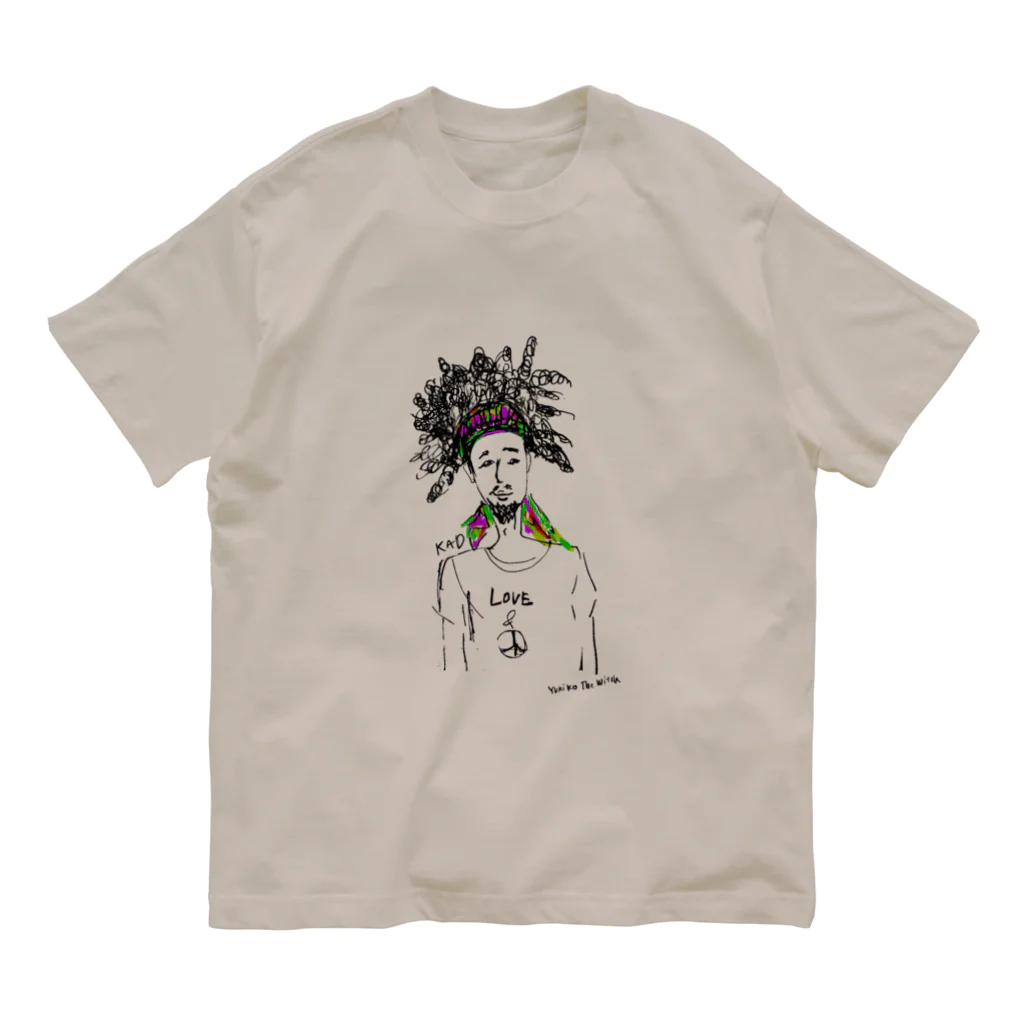 INTI スズリ店 旅するヒッピー雑貨屋さんのTrip Theatres Photographer KAD Organic Cotton T-Shirt