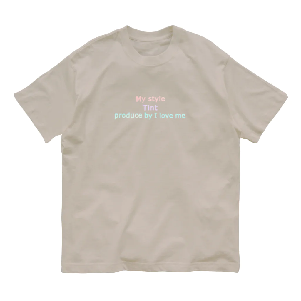 I am fineのサマー(ティント)☆シンプル オーガニックコットンTシャツ