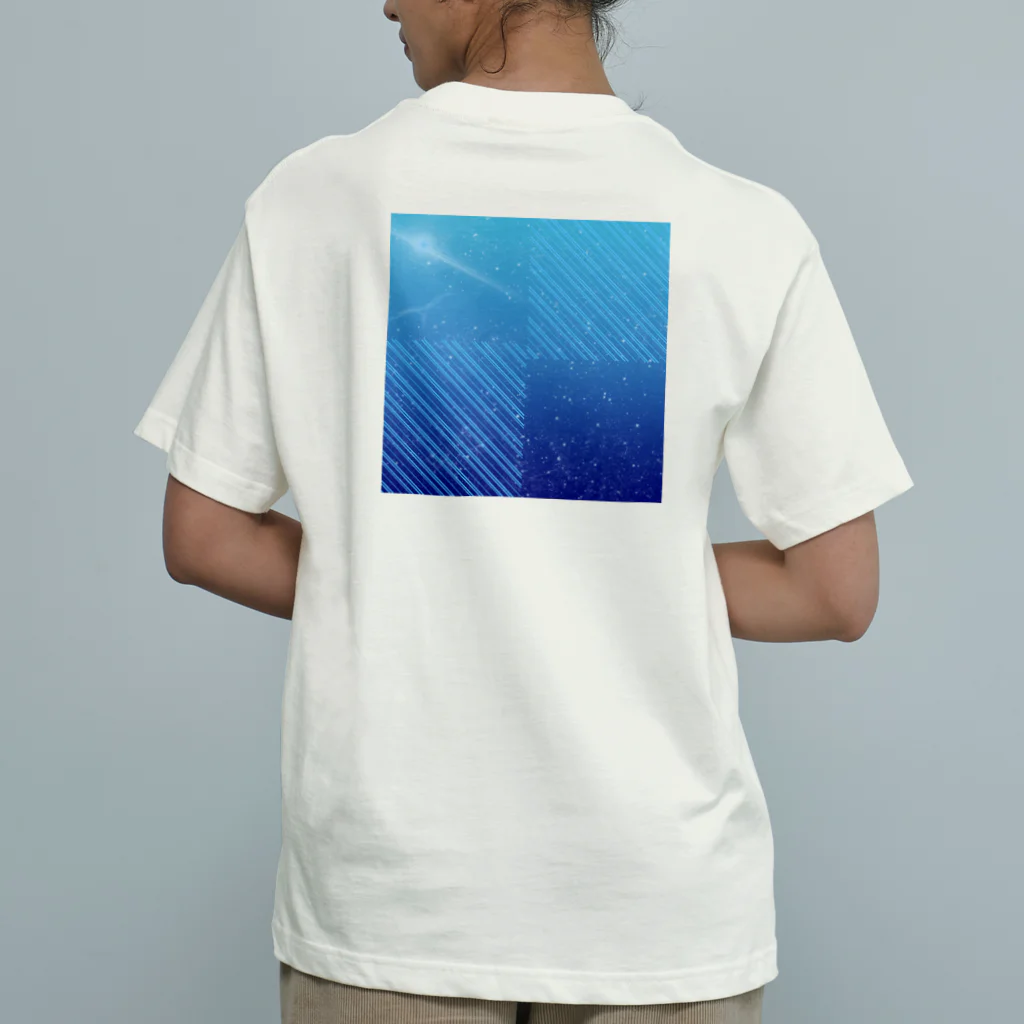 ひはせの海の様な宇宙の様な オーガニックコットンTシャツ
