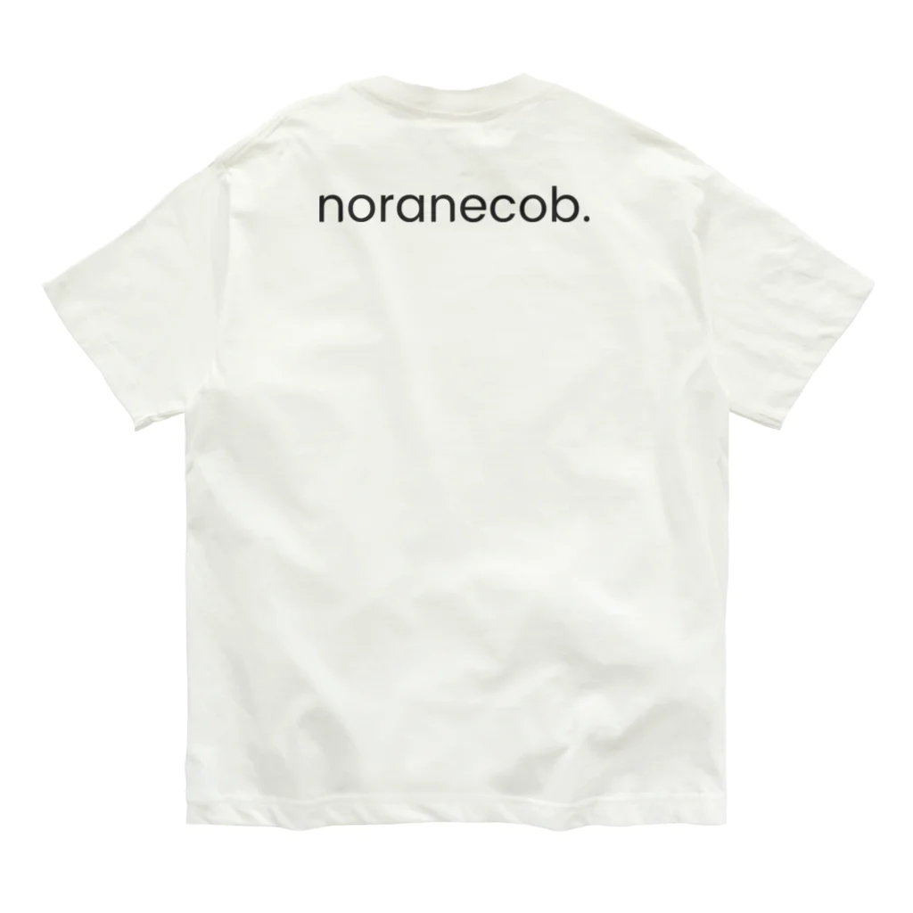 noranecob.のnoranecob. │ Happiness with a cat Organic Cotton T-Shirt