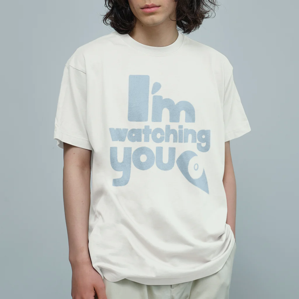 mokasの羽T　watching　淡 Organic Cotton T-Shirt