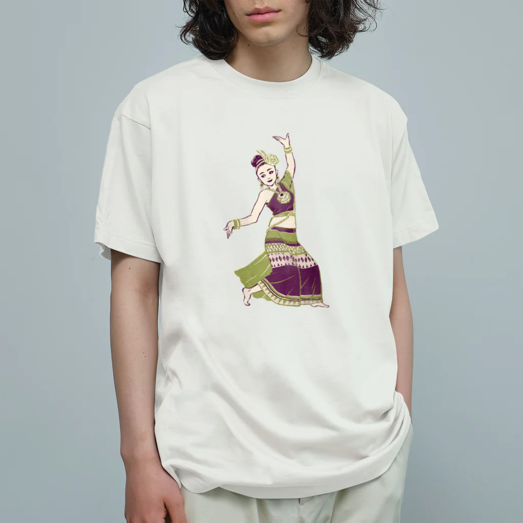 IZANAMI by Akane Yabushitaの【タイの人々】伝統舞踊のダンサー Organic Cotton T-Shirt