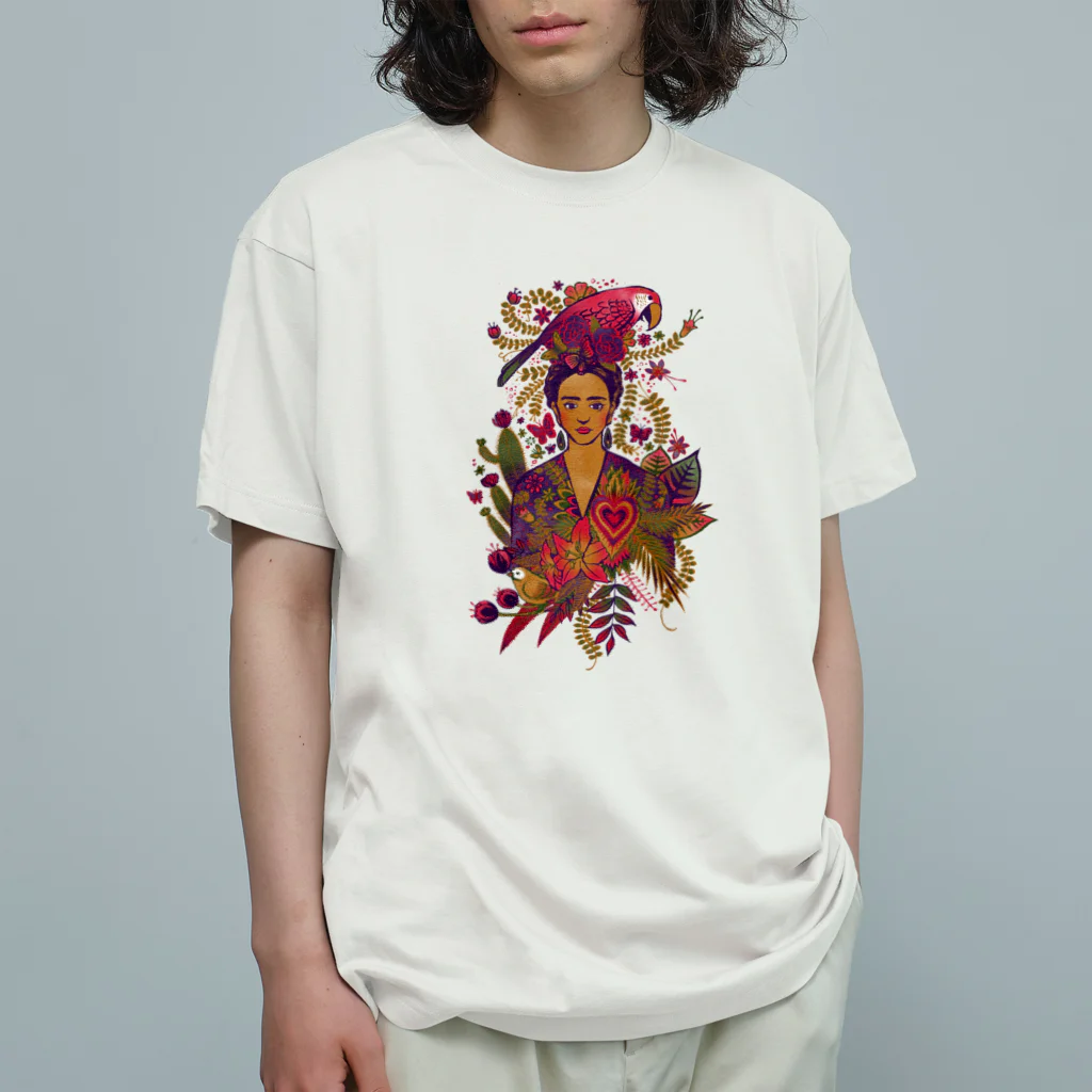 IZANAMI by Akane YabushitaのFrida オーガニックコットンTシャツ