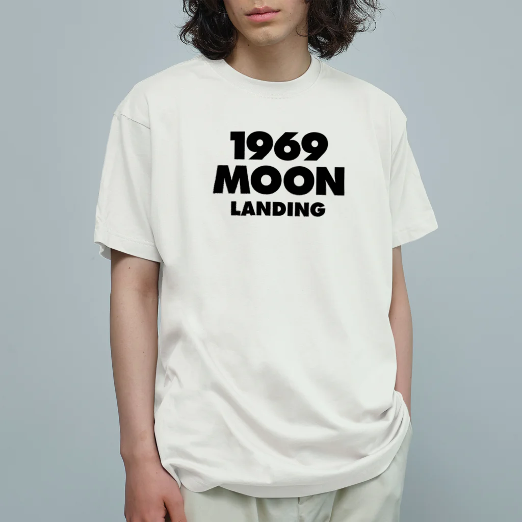 NICE ONEのMOON LANDING 1969 オーガニックコットンTシャツ