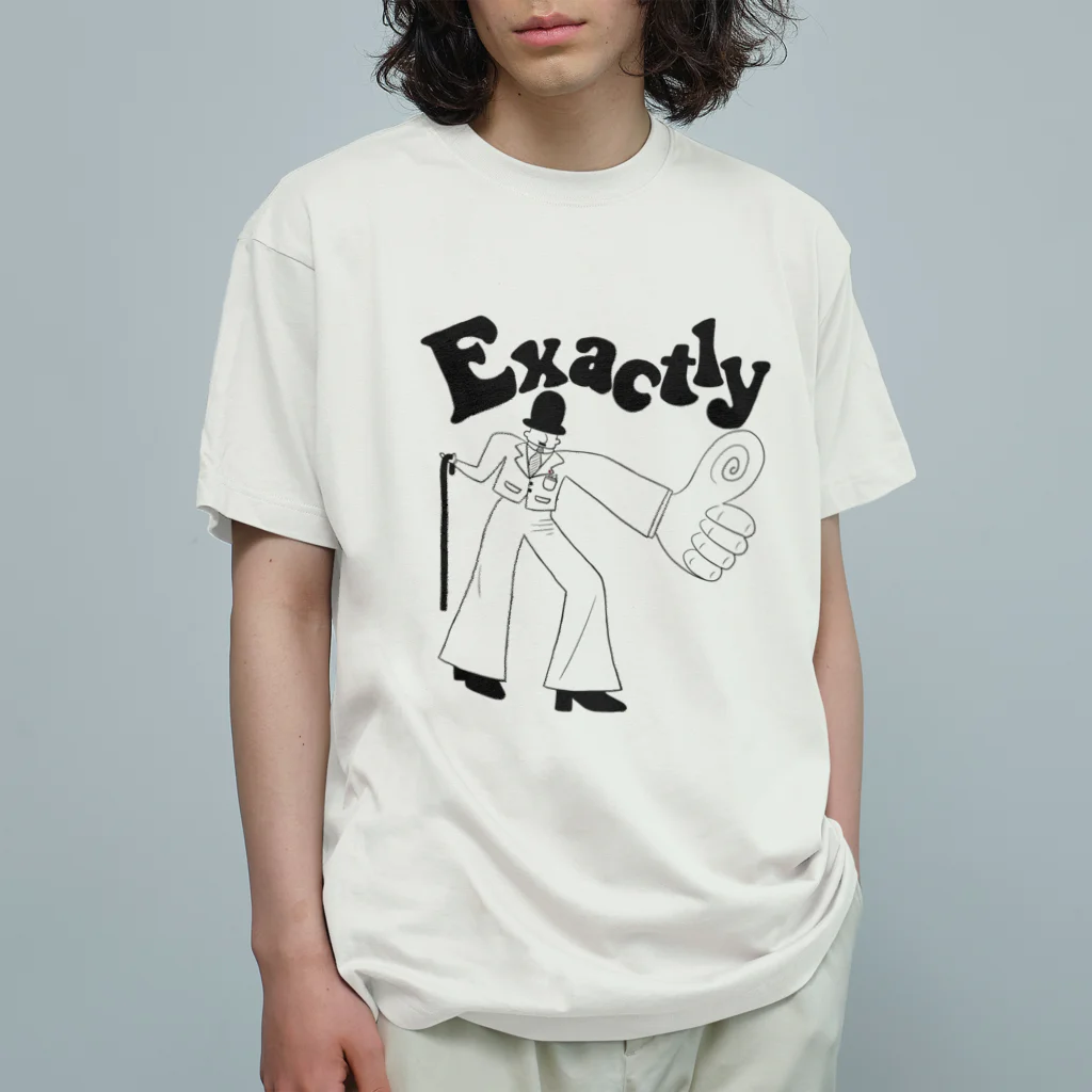 miomioのExactly オーガニックコットンTシャツ